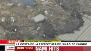 Impresionantes imágenes del terremoto en Japón