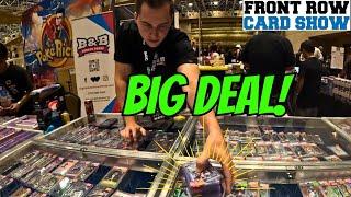 Loading up on Sports Card Deals at the Front Row Card Show in Las Vegas!