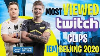 BEST PLAYS OF S1MPLE IN IEM BEIJING 2020!