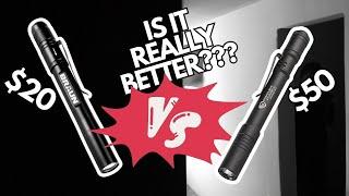 BUDGET Every Day Carry Flashlight - HARBOR FREIGHT VS STREAMLIGHT