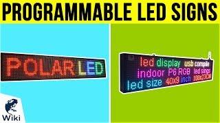 8 Best Programmable LED Signs 2019