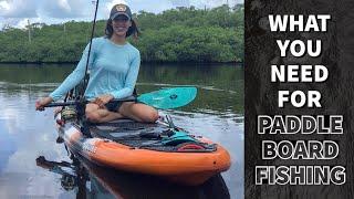 WATCH BEFORE Fishing From a Kayak or Stand Up Paddle Board!!