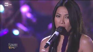 Anggun performing SOTS at Concerto dell'Epifania