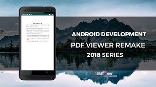 Android Studio Tutorial - PDF Viewer Application remake