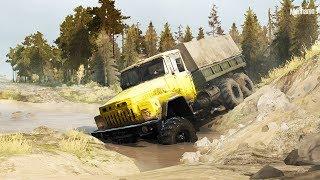 Spintires: Mudrunner HD - ПЕРЕПРАВА 2 часть