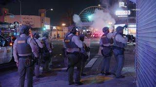 Dodger Fan Celebrations Prompts Sheriff's Response Team to Deploy Flash Bangs Part 10