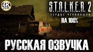 РУССКАЯ ОЗВУЧКА ВЫШЛА!STALKER 2: Heart of Chornobyl НА 100%Cложность ВЕТЕРАНПрохождение 11◆4K HDR