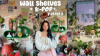 ROOM DECOR: ADDING WALL SHELVES + CHANGING POSTERS [part 4]