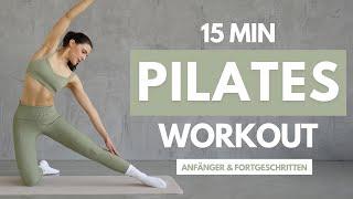 Pilates Ganzkörper Workout | Anfänger & Fortgeschrittene | 15 Minuten | Tina Halder