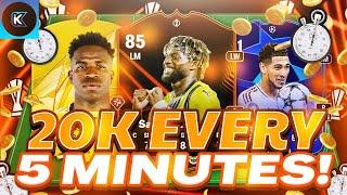 20K EVERY 5 MINS EAFC 25 BEST TRADING METHODS (EA FC 25 SNIPING FILTERS & FLIPPING)