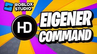 Eigenen HD Admin Command erstellen | Roblox Studio deutsch