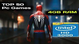 Top 50 Games for PC 4GB RAM intel hd 3000 2024