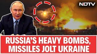Russia Ukraine News | Russia’s Heavy Bombs, Missiles Jolt Ukraine, Massive Explosions On Cam In Kyiv