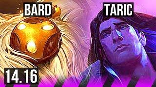 BARD & Seraphine vs TARIC & Ashe (SUP) | 65% winrate, 0/2/15 | EUW Challenger | 14.16