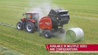 Premium Round Balers; Bale More Acres Faster