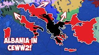 Trying to make ALBANIA a EMPIRE in CEWW2!