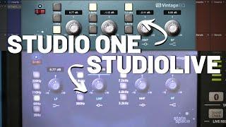 Audio Device Control with #StudioLive and #StudioOne