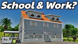 Get A Job & Go To School INSIDE Farm Sim 25!