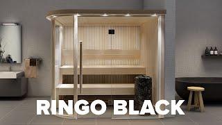 Электрическая печь для сауны Helo Ringo Black