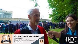 HEC Paris MSc Finance Graduation Ceremony 2022