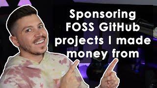 Sponsoring EVERY Open-Source project I made money from on GitHub