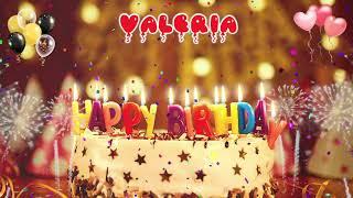 VALERIA Birthday Song – Happy Birthday Valeria