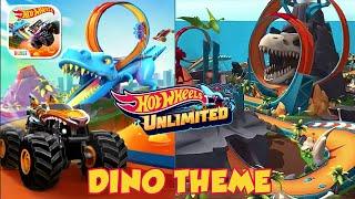 Hot Wheels Unlimited - NEW Dino Theme Tracks Update Gameplay