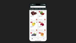 Grocery App, Built With Flutter GetX Firebase.