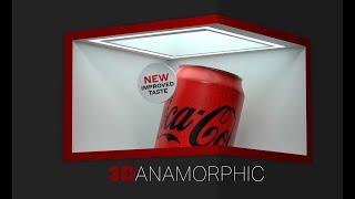 Anamorphic OOH CocaCola #anamorphic #cocacola #3DAnamorphic #3d