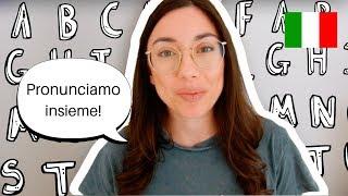 Italian Alphabet Pronunciation (basic sounds of Italian language)