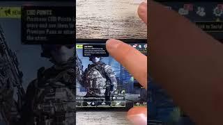 How to infinite COD Mobile Points  #cod #codm #codmobile #callofduty