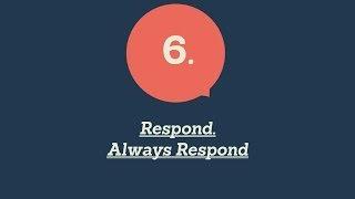 # 9things - 06. Respond, Always Respond