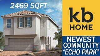 Newest KB Homes "Echo Park" Community in The SW of Las Vegas - Homes For Sale, 2469 sqf model $360K+