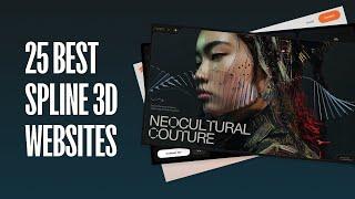 25 Best Spline 3D Website Examples