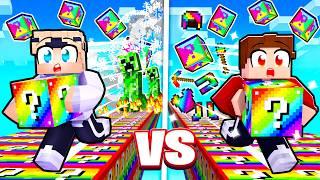 RAINBOW LUCKY BLOCK CHAOS MODUS! (Minecraft)