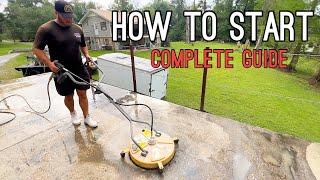 How To Start A Pressure Washing Business In 2024 (Complete Guide)