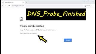 Dns probe finished no internet | windows 11 | google chrome Browser | #DNS