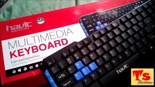 Havit Multimedia Usb Keyboard Unboxing