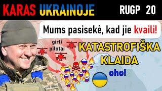 Rugp 20: NEĮTIKĖTINA MEDŽIAGA: Girti Rusų Pilotai IKI PELENŲ SUDEGINA SAVO PAČIŲ PAJĖGAS