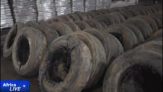 South Africa turns to recycled tires for sustainable road construction