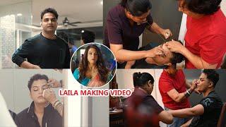 Laila Movie Making Video | Vishwak Sen Makeover For Laila Character | Ybrant News