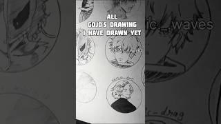 All gojo's I've drawn yet#trending#gojosatoruedit#artedit#animeedit#shorts#gojogeto#geto#gojo#anime