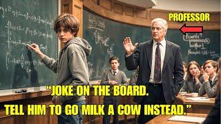 Top Harvard Mind Gave Up — Then a Quiet Boy From a Farm Raised His Hand