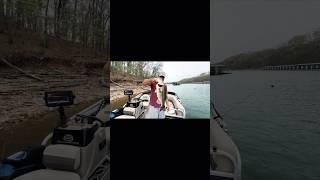 BIG Bass Catch in Clear DEEP Water!  #fishing #venturetube #bassfishing #bigbassenergy