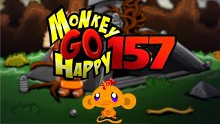 Игра "Счастливая Обезьянка 157" (Monkey GO Happy 157) - прохождение