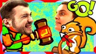 Болтушка и Проходимец СПАСАЮТ БЕЛКУ и её ОРЕШКИ! #257 Игра про белку