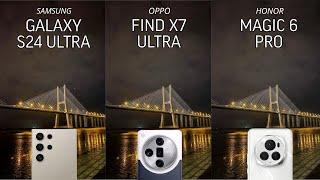 Samsung S24 Ultra VS Oppo Find X7 Ultra VS Honor Magic 6 Pro | Who Takes the Crown