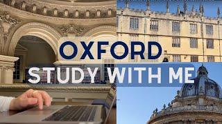 1.5-HOUR STUDY WITH ME (NO BREAKS) | Library Sounds | University of Oxford | Radcliffe Camera