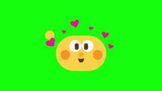Animated Cool EmoJi Green Screen Video - No Copyright Free Download Cool EmoJi Chroma Key Free Cool.