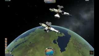 Kerbal Space Program - Сведение и стыковка